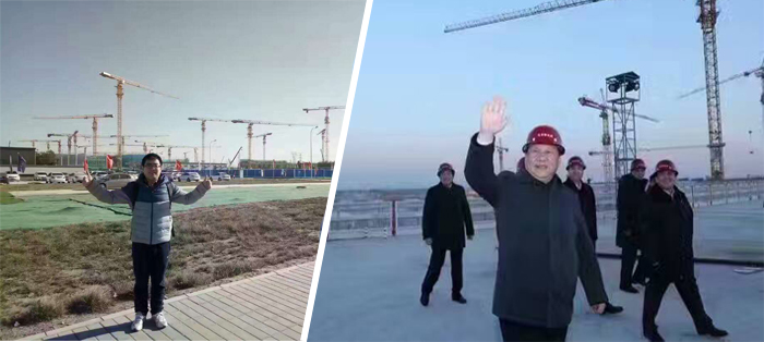 习主席与918博天堂官网网工程师同地拍摄