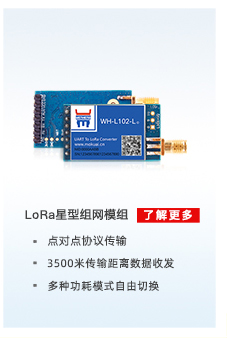 配电运维解决方案相关产品：lora星型组网模组