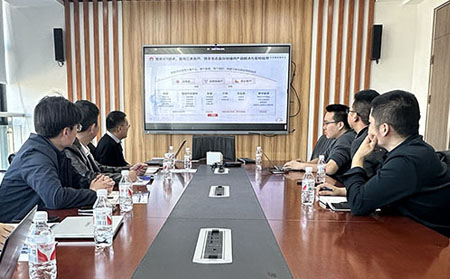 华为济南创新中心代表团拜访山东918博天堂官网网股份有限公司